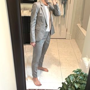 Zara Basic Grey Suit